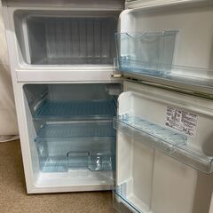 北見市発】エラヴィタックス ELABITAX 電気冷凍冷蔵庫 ER-107(HG) 2017年製