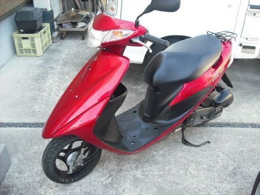 低走行・極上車 SUZUKI Address アドレスV50 (CA4BA) レッド・インジェクション