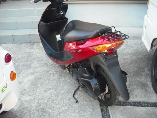 低走行・極上車 SUZUKI Address アドレスV50 (CA4BA) レッド