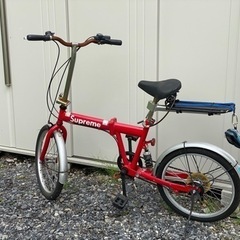 ●折り畳み自転車●中古● 折りたたみ自転車 3つ折り 16インチ シマノ7段ギア ハンドル高さ調節
