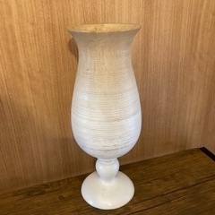 大きめ木製花瓶