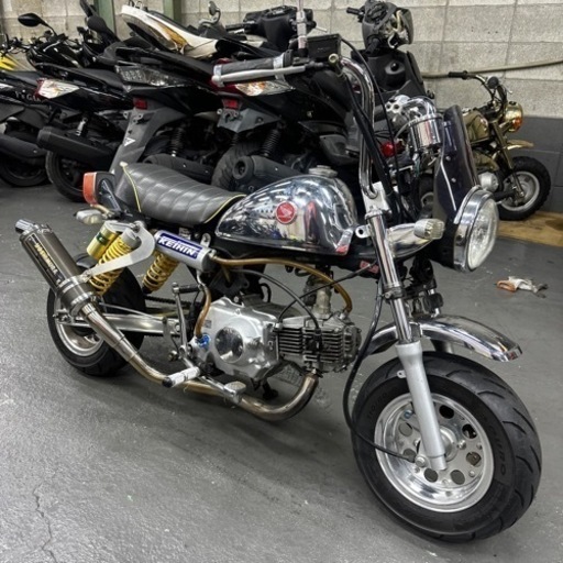 【整備済み‼️】モンキーカスタム✨ボアアップ88cc✨ロンスイ✨Z50J✨ヨシムラマフラー✨キック1発‼️全国陸送✨ロンホイ✨
