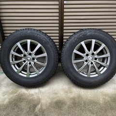 アウトランダー　スタッドレス　ブリザック　中古　215/70R16