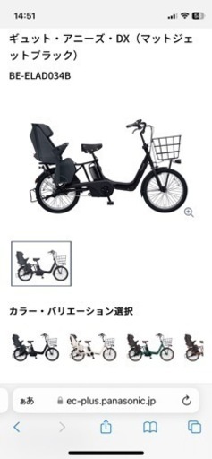 ほぼ新品未使用＊Panasonic ギュット・アニーズ・DX