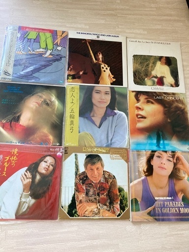 レコード　44枚　1枚単価150円ちょい　ジャンル各種　家庭中古