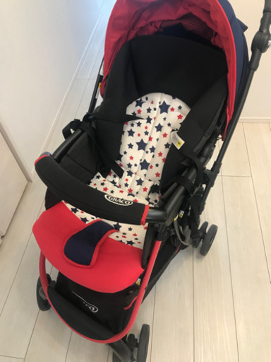 美品GRACO (グレコ) A型ベビーカー シティスター 1か月~36か月まで 軽量 両対面
