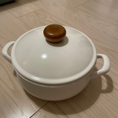 野田琺瑯 キャセロール 20cm 両手鍋