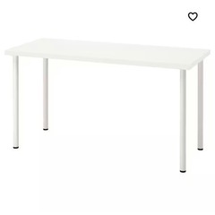 デスク/ホワイト/140×60/IKEA