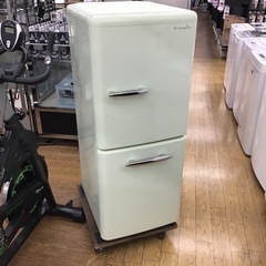 #I-38【ご来店頂ける方限定】E-angleの2ドア冷凍冷蔵庫です
