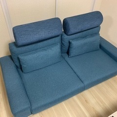 【美品】VENTOTA2人掛けソファ(2ヶ月使用) ※6000円...