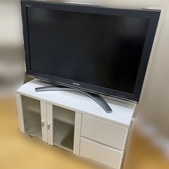 テレビREGZA(37インチ)+テレビ台セット