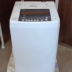 F589【ハイセンス】洗濯機　2019年製　HW-T55C