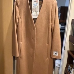 茶色コート