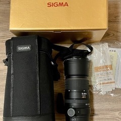[ほぼ未使用/付属品+フィルター完備]SIGMA 135-400...