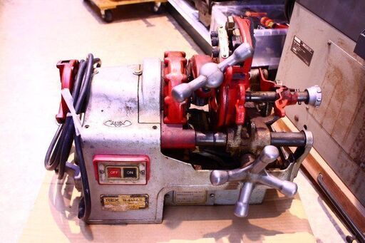 ●REX/レッキス N40A3 ねじ切り機 N40AⅢ パイプマシン ねじ加工【10733406】