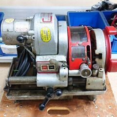 ○REX レッキス コンジット82 ねじ切り機 パイプマシン パイプカッター