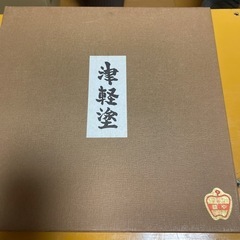 津軽塗り(丸盆)2