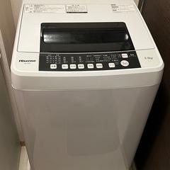 2019年式 5.5kg 洗濯機