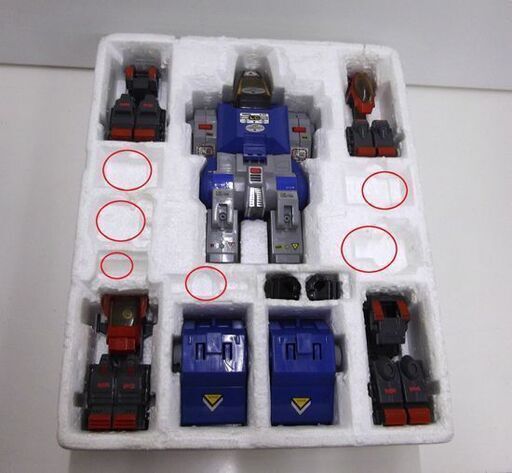 当時物 稀少 バンダイ マシンロボ ランドコマンダー5 パワースーツ