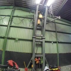 3t吊り上げ門型式クレーン手動走行型