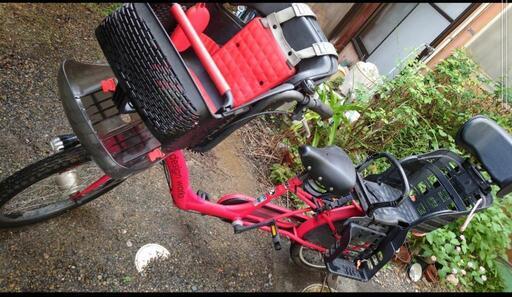 【再値下げ】子供乗せ自転車 3人乗り自転車