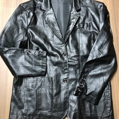 レザージャケット　本革　ラム革　2XL　未使用品　黒