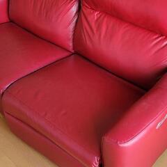 【引き取り限定】ニトリNストラス 電動リクライニングソファー