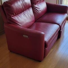【引き取り限定】ニトリNストラス 電動リクライニングソファー