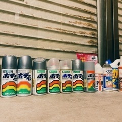【お譲り先決定】多用途塗料　車用塗料　ケミカル用品　〜大量おまと...