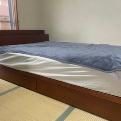 まだきれいです。ベッドのみ　０円であげます。