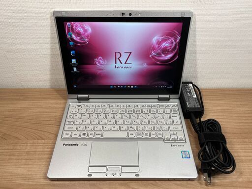 美品・SIM搭載＞　0833 超軽量 Panasonic CF-RZ6コンパクト８GB/SSD256 /i5 タッチパネル　office Win11