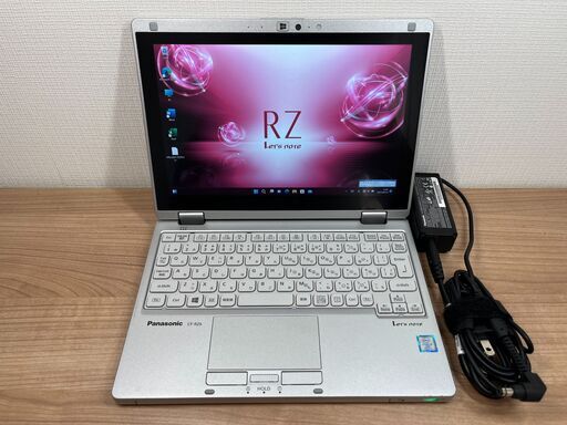 お買い得・SIM搭載＞　0834 超軽量 Panasonic CF-RZ6コンパクト８GB/SSD256 /i5 タッチパネル　office Win11