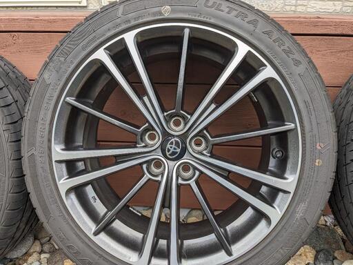 値下げしました】トヨタ 86 純正 アルミホイール17インチ (たなっきー  