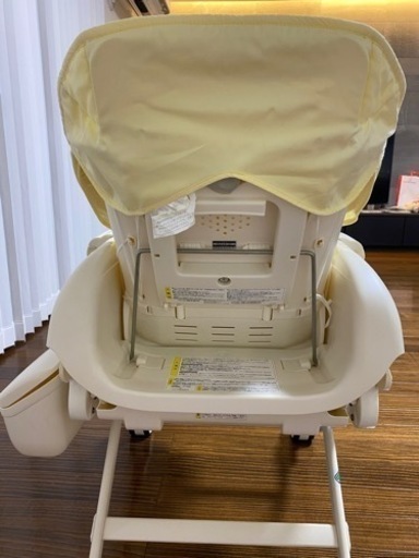 ネムリラcombi 電動ハイローチェアーベージュロアンジェAT