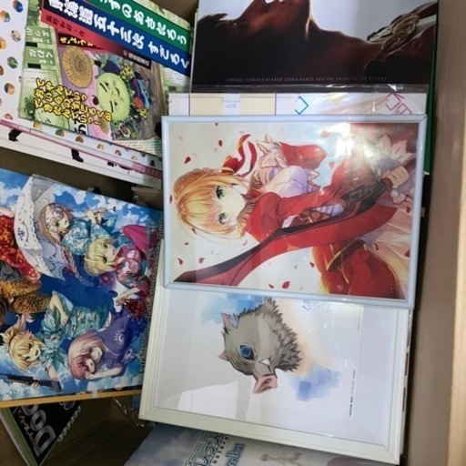 アニメグッズ　大量　まとめ売り　約24.2kg　ペーパー類　ファイル　ポスター等