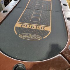未使用品】『最終値下げ』Barrington 10 Playerポーカーテーブル