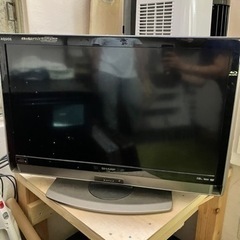 ジャンク品　液晶テレビ　AQUOS  34インチ