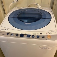 【無料で差し上げます】Panasonic 洗濯機