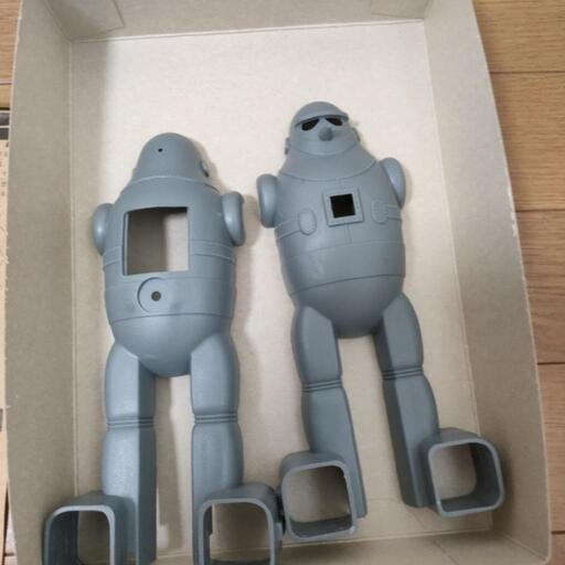 鉄人２８号プラモデル動力部品無し。