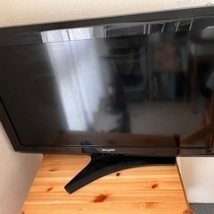 【SHARP 32V型TV＋HDDレコーダー】