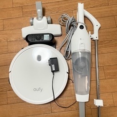 掃除機2個セット　ロボット掃除機&2way掃除機
