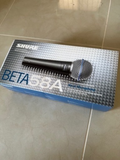 SHURE BETA58A ダイナミック マイク　シュアー