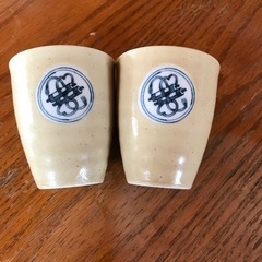 値下げ　　陶器　カップ(たち吉) 2個