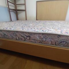 セミダブルベッド＆マットレス　フランスベッド