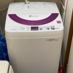 2012年制　SHARP  5.5L洗濯機　ES-55E9