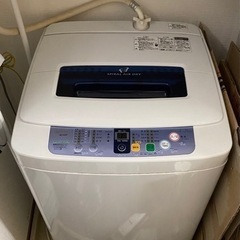 取引中【引取無料】Haier洗濯機4.2kg 実働