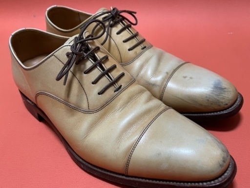 《レア品✨》Scotch Grain メンズ革靴キャメル