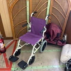 0911-050 車椅子 カワムラサイクル 旅ぐるま 袋付き