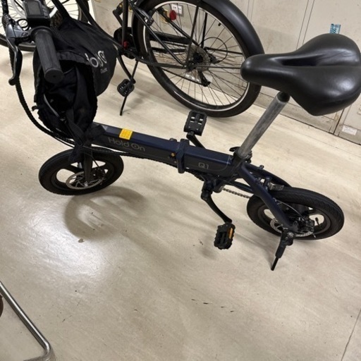 取りに来てくれる人のみ。HoldOn Q1J 電動アシスト自転車 折りたたみ 型式認定 14インチ