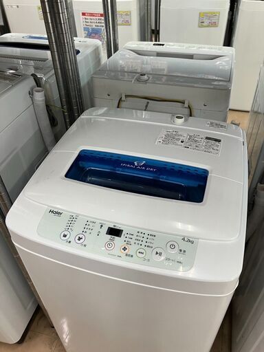 Haier 4.2kg洗濯機 2017年製 JW-K42M No.170● ※現金、クレジット、スマホ決済対応※